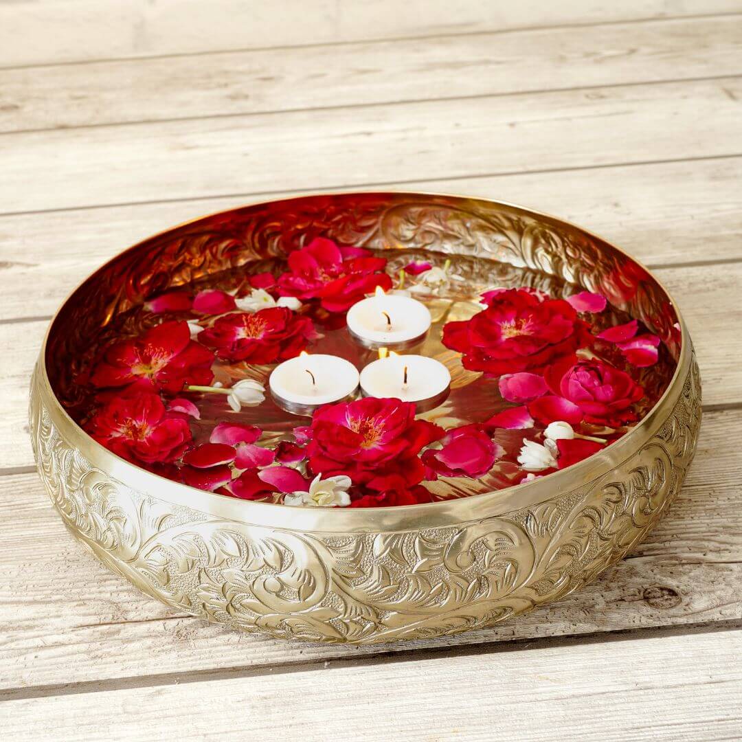 Roop urli, Embossed Tray for decoration 