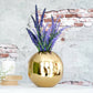 Ball Flower vase Gold 