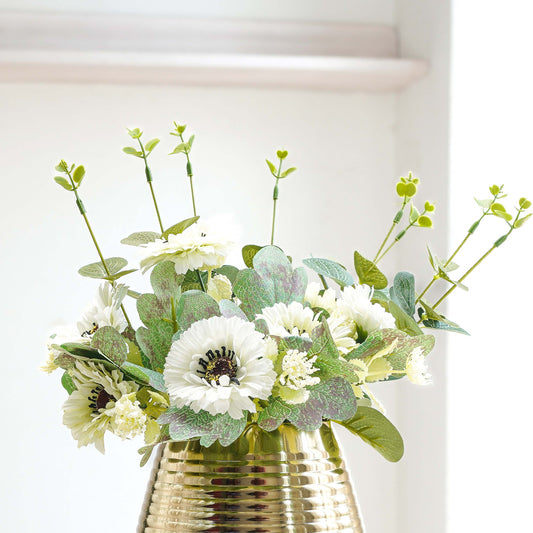 White Radiance Flower Arrangement (Faux Flower)