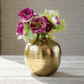 Metal Flower vase - Gold 