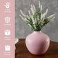 Behoma Pink Metal Bud Flower Vase - 5.3'' - Behoma