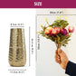 Combo of Metal Vase and Pink Roses - Behoma