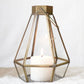 Drop Lantern, Antique Brass - 7.2''X 6.5'' - Behoma