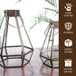 Drop Lantern, Antique Brass - 9.4'' & 7.2'' - Behoma