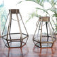 Drop Lantern, Antique Brass, Set - 9.4'' & 7.4'' - Behoma