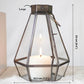 Drop Lantern, Nickel Black - 7.2''X 6.5'' - Behoma