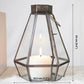 Drop Lantern, Nickel Black - 7.2''X 6.5'' - Behoma