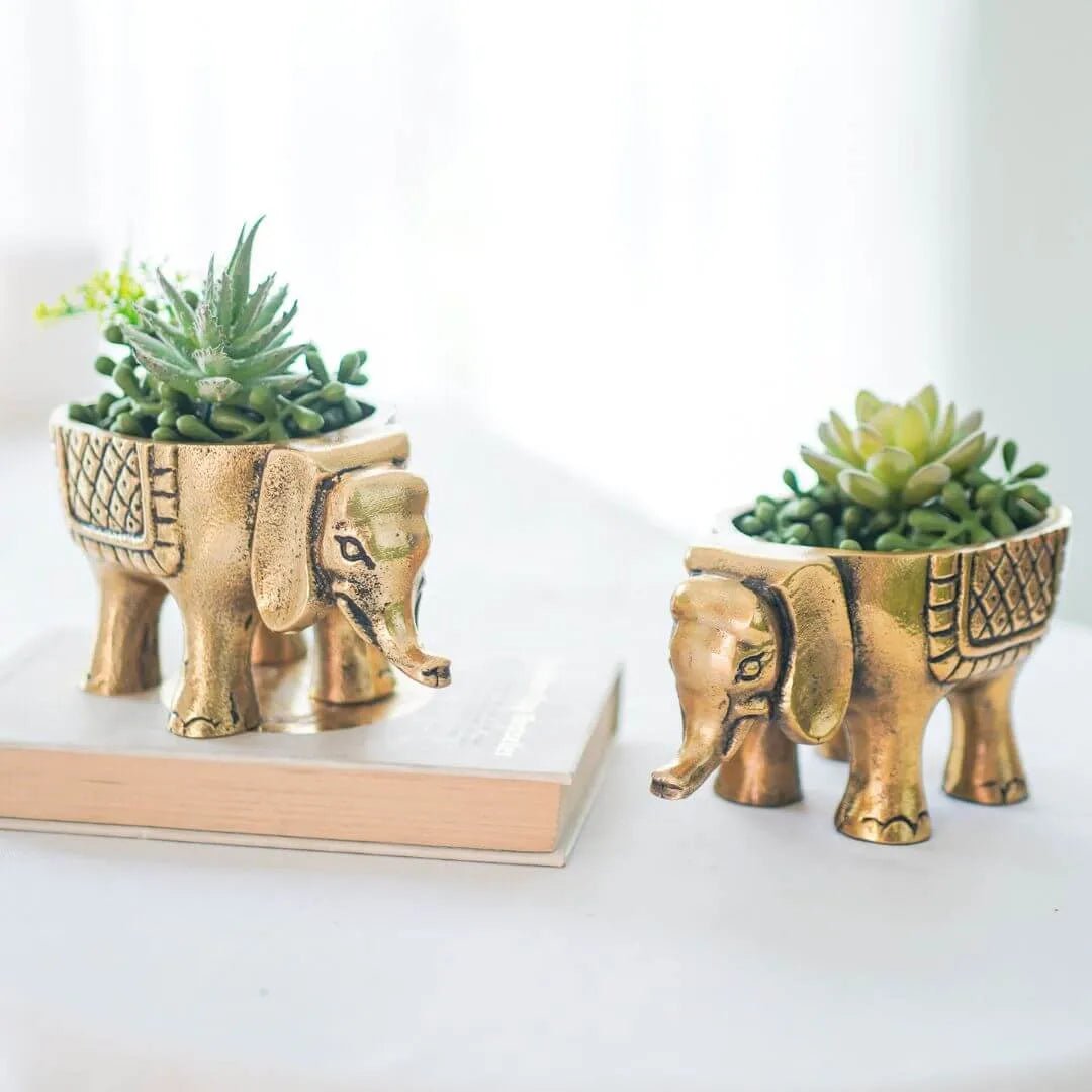 Elephant Metal Decorative Figure - Behoma