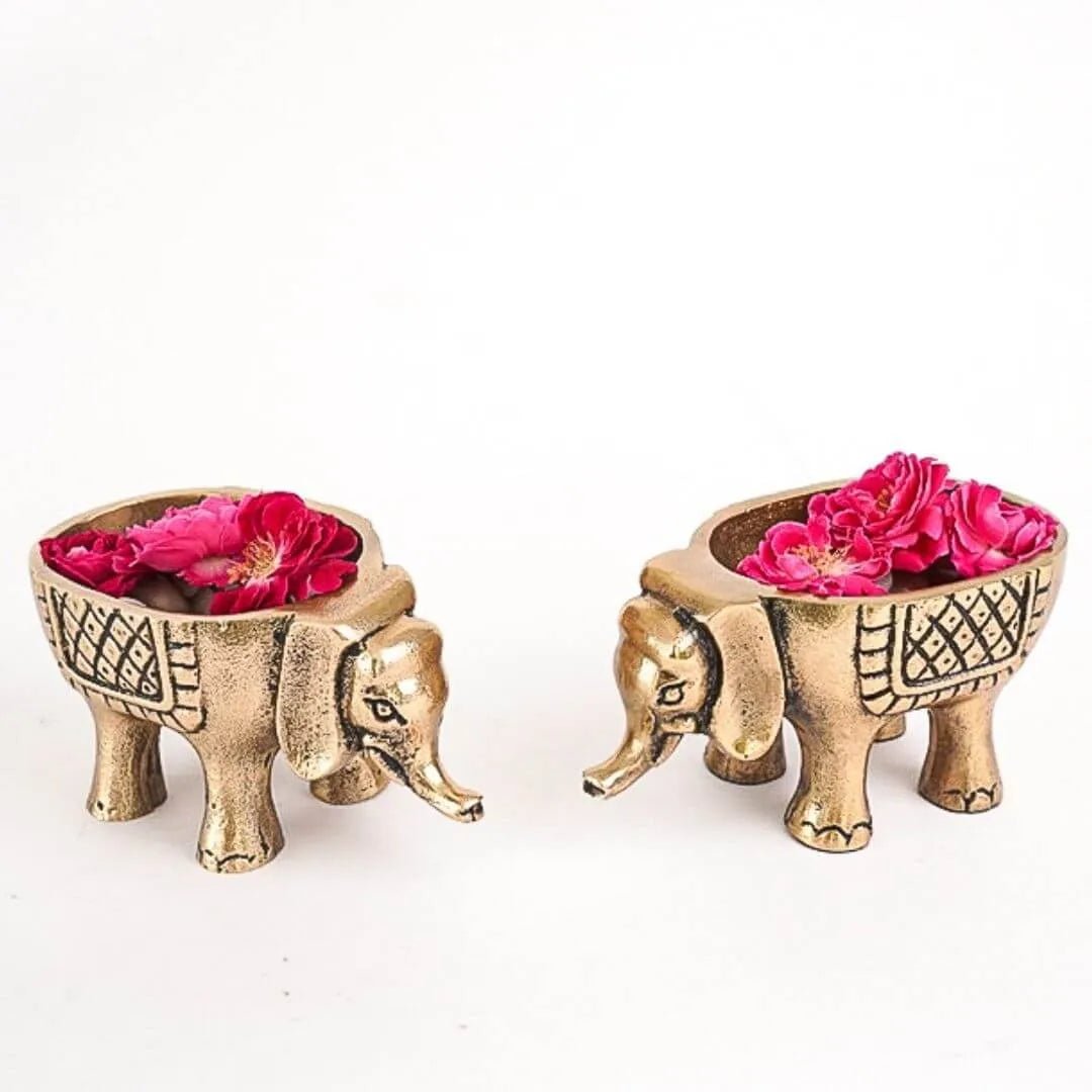 Elephant Metal Decorative Figure - Behoma