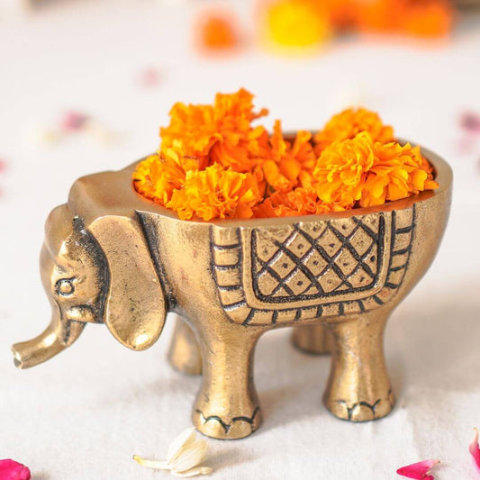 Elephant Metal Decorative Figure - Behoma