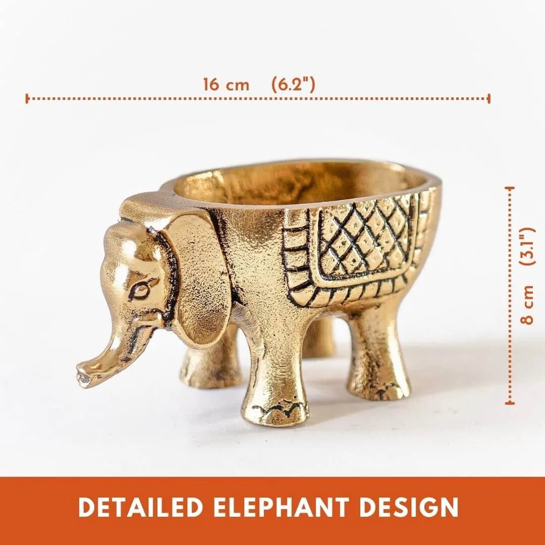 Elephant Metal Decorative Figure - Behoma