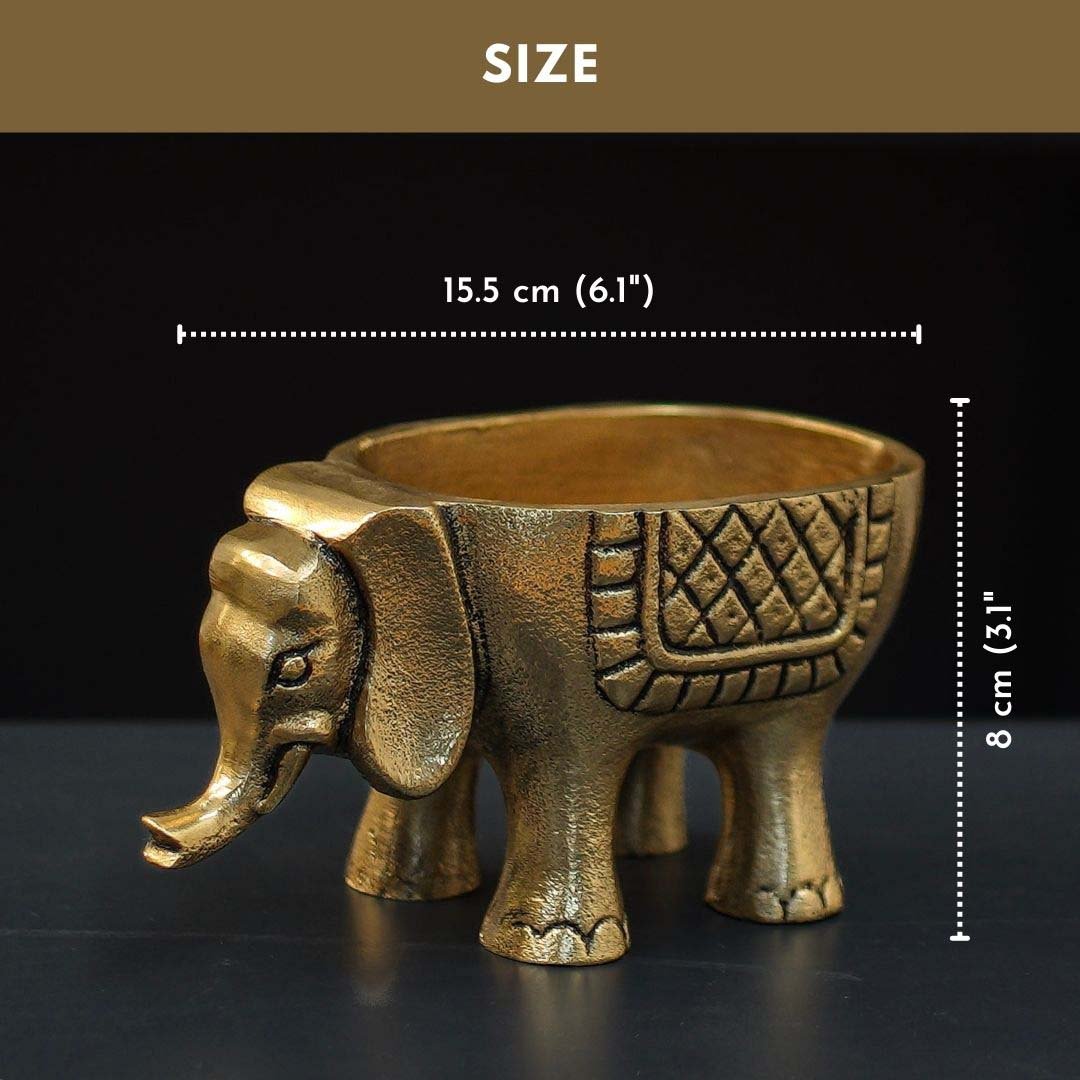 Elephant Metal Decorative Figure Set - Behoma