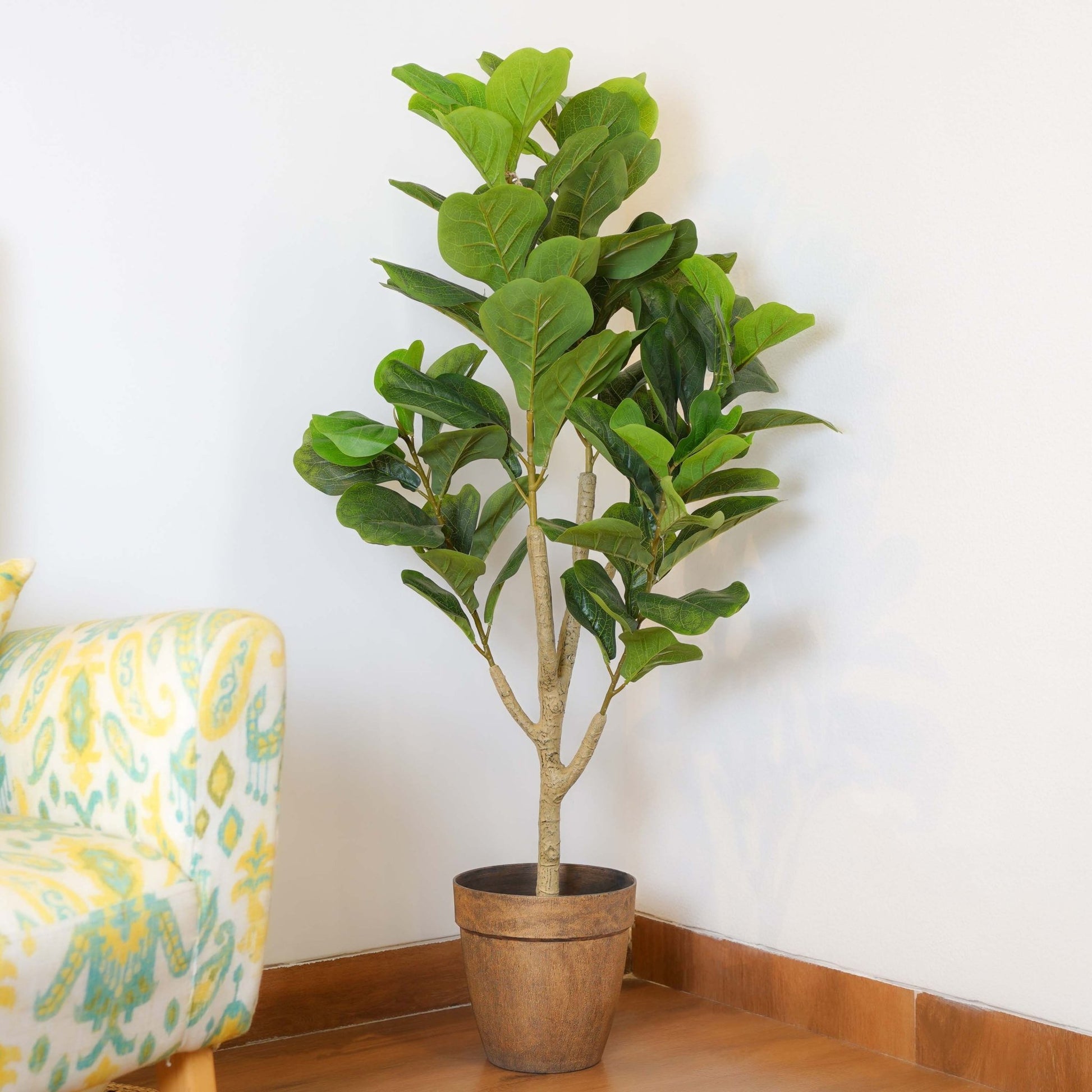 Fiddle Leaf Elegance, Artificial Plant - Behoma