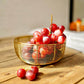 Fruit Basket Bowl, Gold - Set of 2 - Behoma