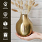 Golden Droplet Vase - 6.1''X5.1'' - Behoma