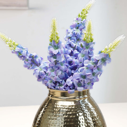 Lavender Lupin, Bouquet (Faux Flowers) - Behoma