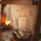 Mesh Lantern, White - 10.2''X 6.8'' - Behoma