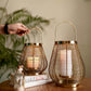 Metal Cage Lantern, Brass - 9.8''X 7.8'' - Behoma