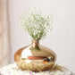 Metal Flower Vase | Golden - Behoma