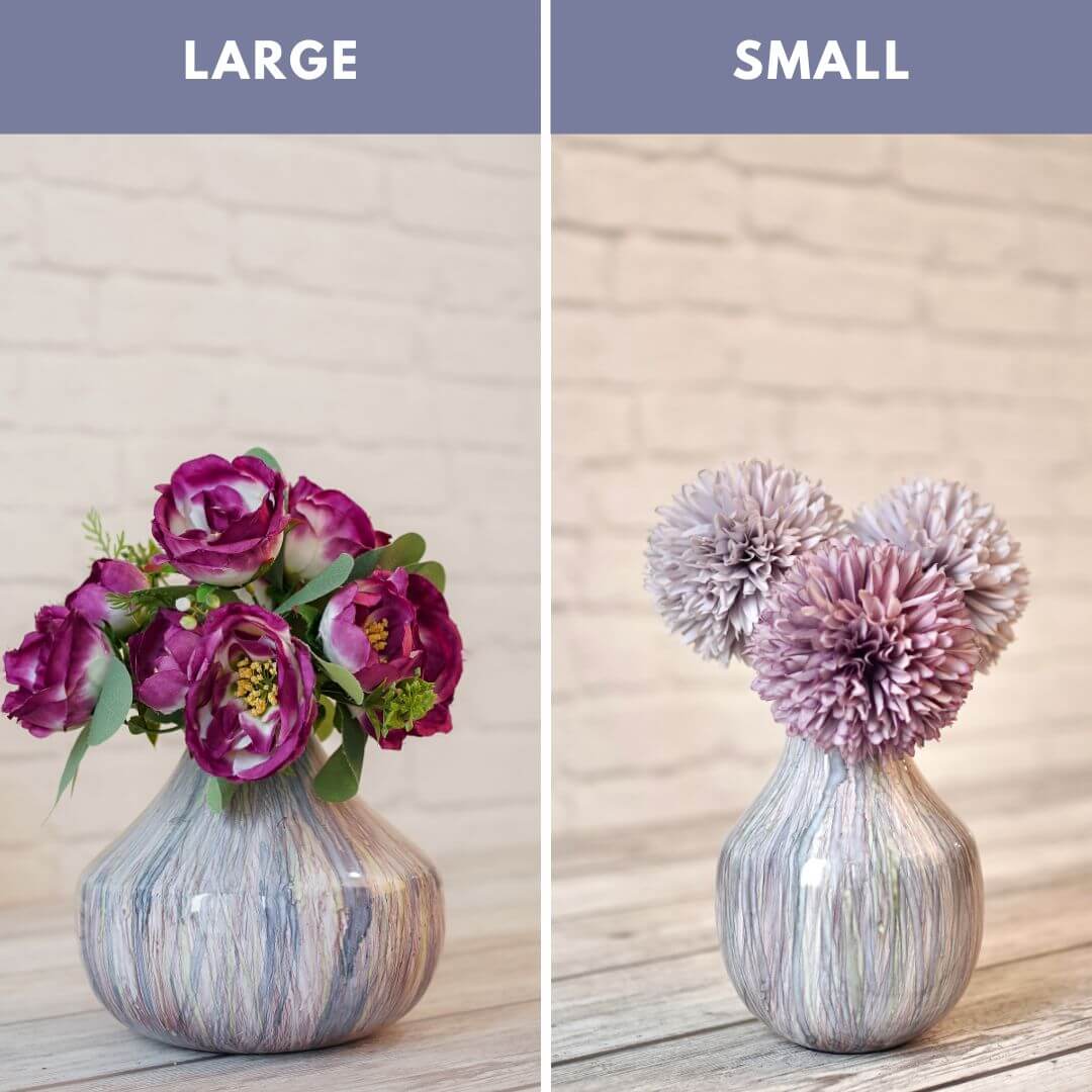 Metal Flower Vase | Multi Color - Behoma