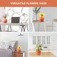 Metal Flower Vase | Rusty Orange - Behoma