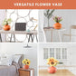 Metal Flower Vase | Rusty Orange - Behoma