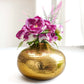 Metal Hammered Flower Vase Set of 2 | Gold - Behoma