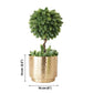 Metal Hammered Indoor Planter - Behoma