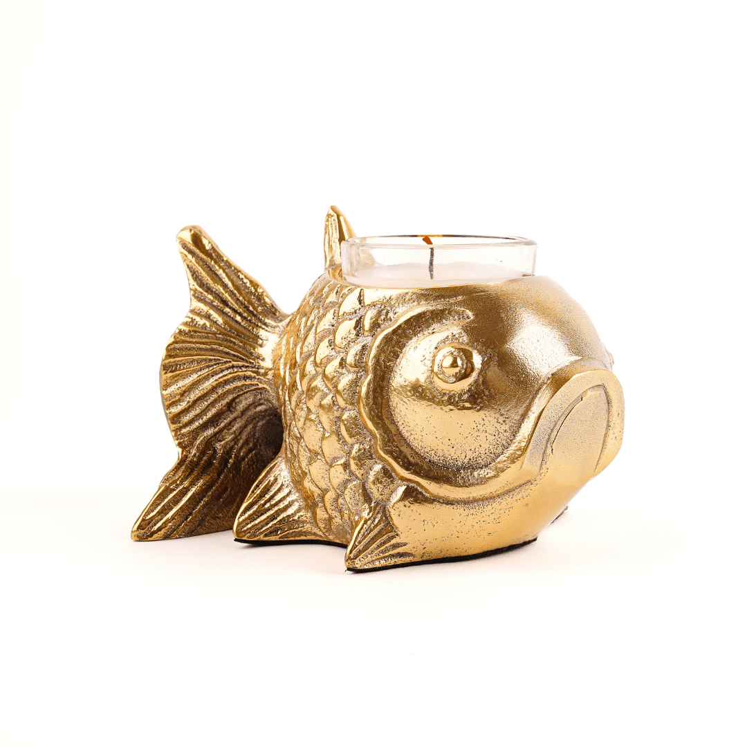 Metal Peacock Candle Holder - Behoma