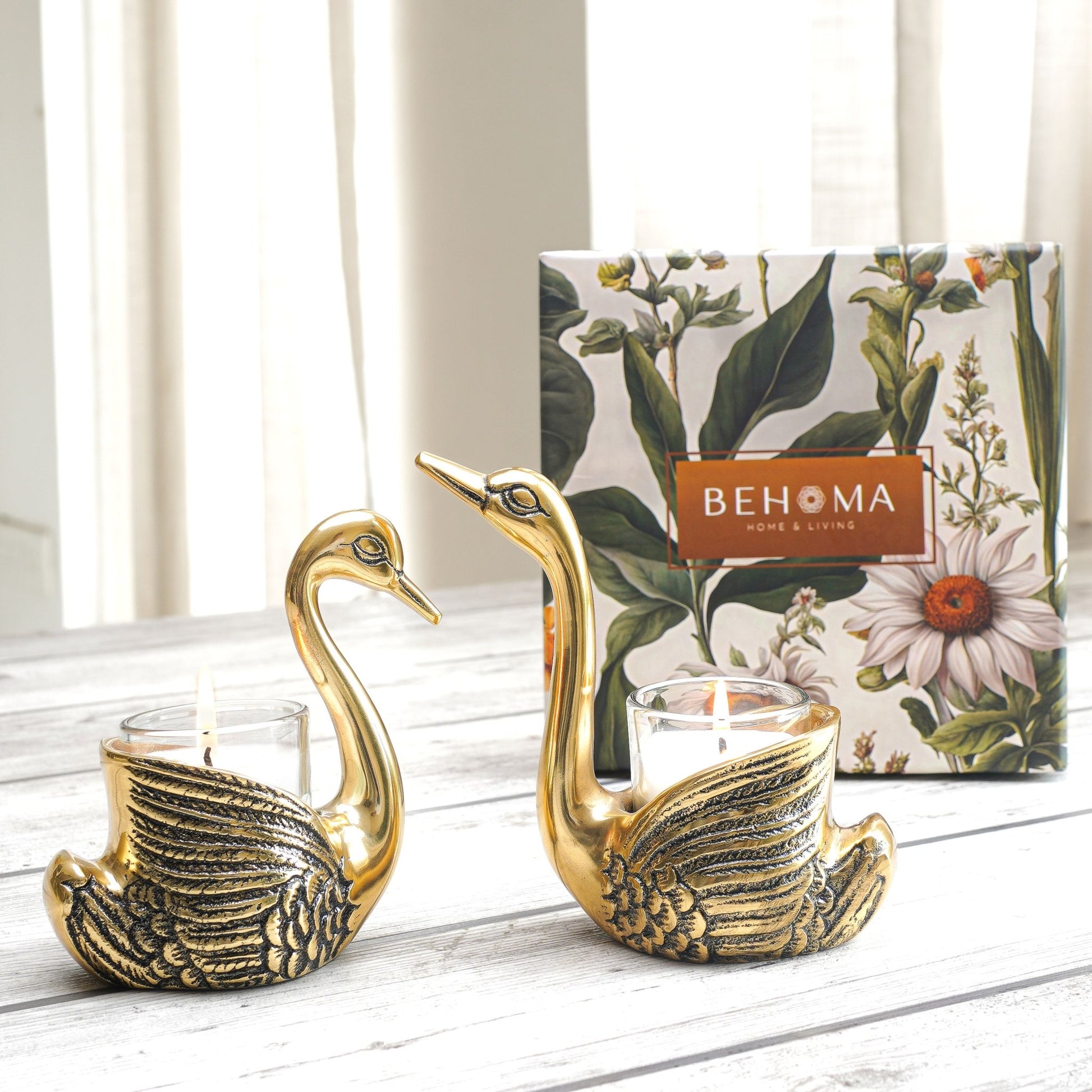 Metal Peacock Gift Hamper - Behoma