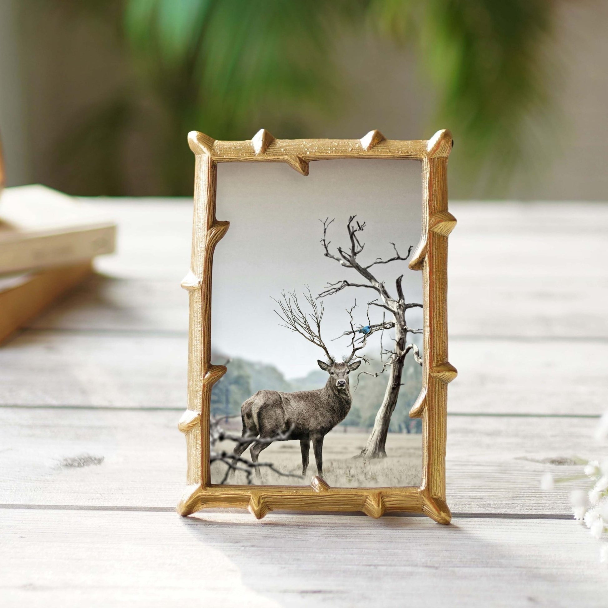 Metal Twig Frame - (6x8) - Behoma