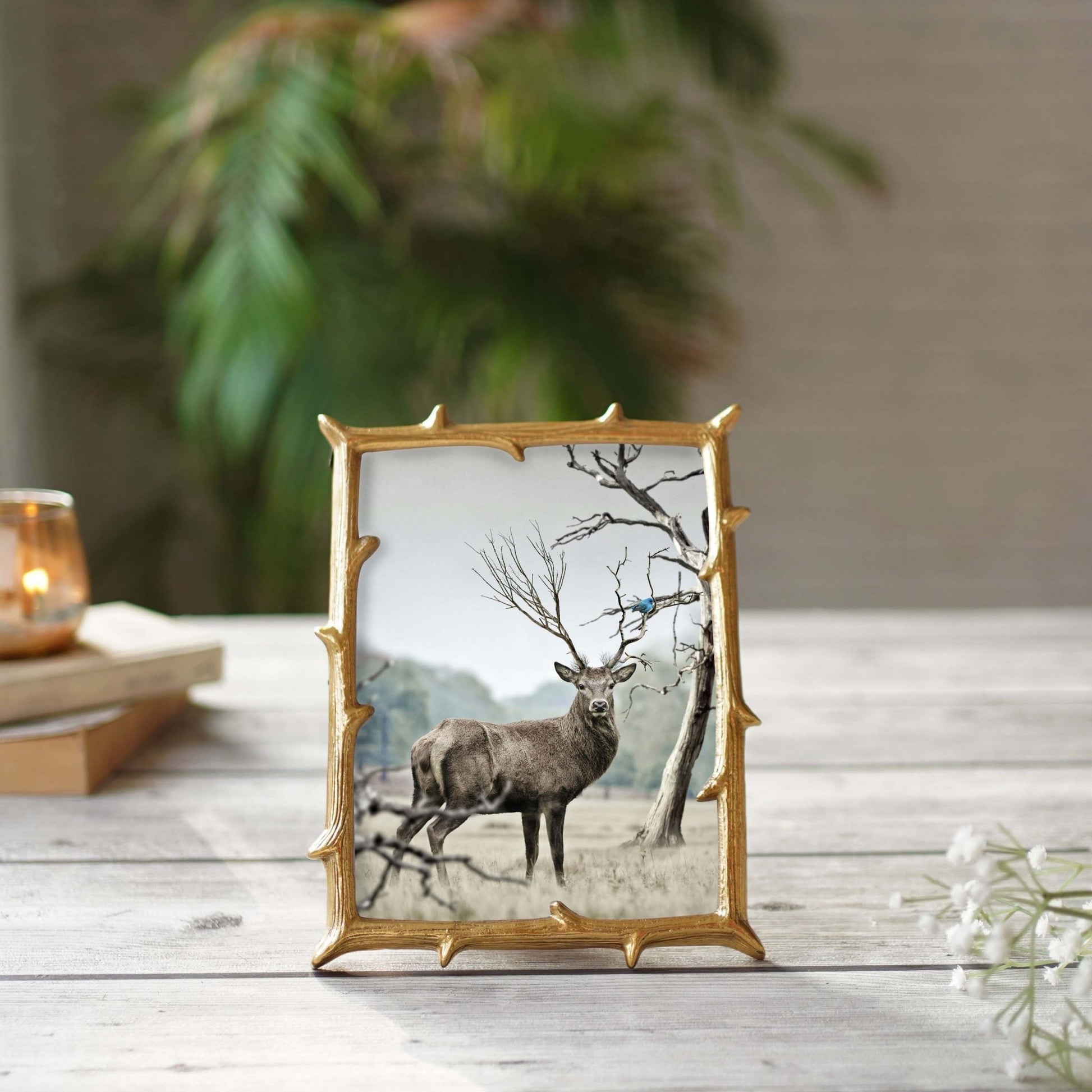 Metal Twig Frame - (6x8) - Behoma