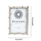 Metal Twig Frame, Silver - Set of 2 (6x8 & 4x6) - Behoma