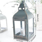 Miami Lantern, Rustic Dusk Green - 11.4''X 5.3'' - Behoma