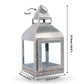 Miami Lantern, Rustic Dusk Green - 11.4''X 5.3'' - Behoma