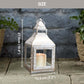 Miami Lantern, Rustic White - Set - Behoma