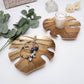 Monstera Leaf Tray Set, Metal - Behoma