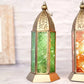 Moroccan Lanterns, Green - 9.2''X 4.1'' - Behoma