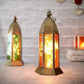 Moroccan Lanterns, Orange - 9.2''X 4.1'' - Behoma