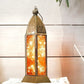 Moroccan Lanterns, Orange - 9.2''X 4.1'' - Behoma