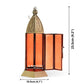 Moroccan Metal Lanterns, Set - 7.4''X 2.5'' - Behoma