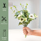 White Radiance Flower Arrangement (Faux Flower) - Behoma