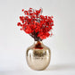 Metal Flower vase - Gold 